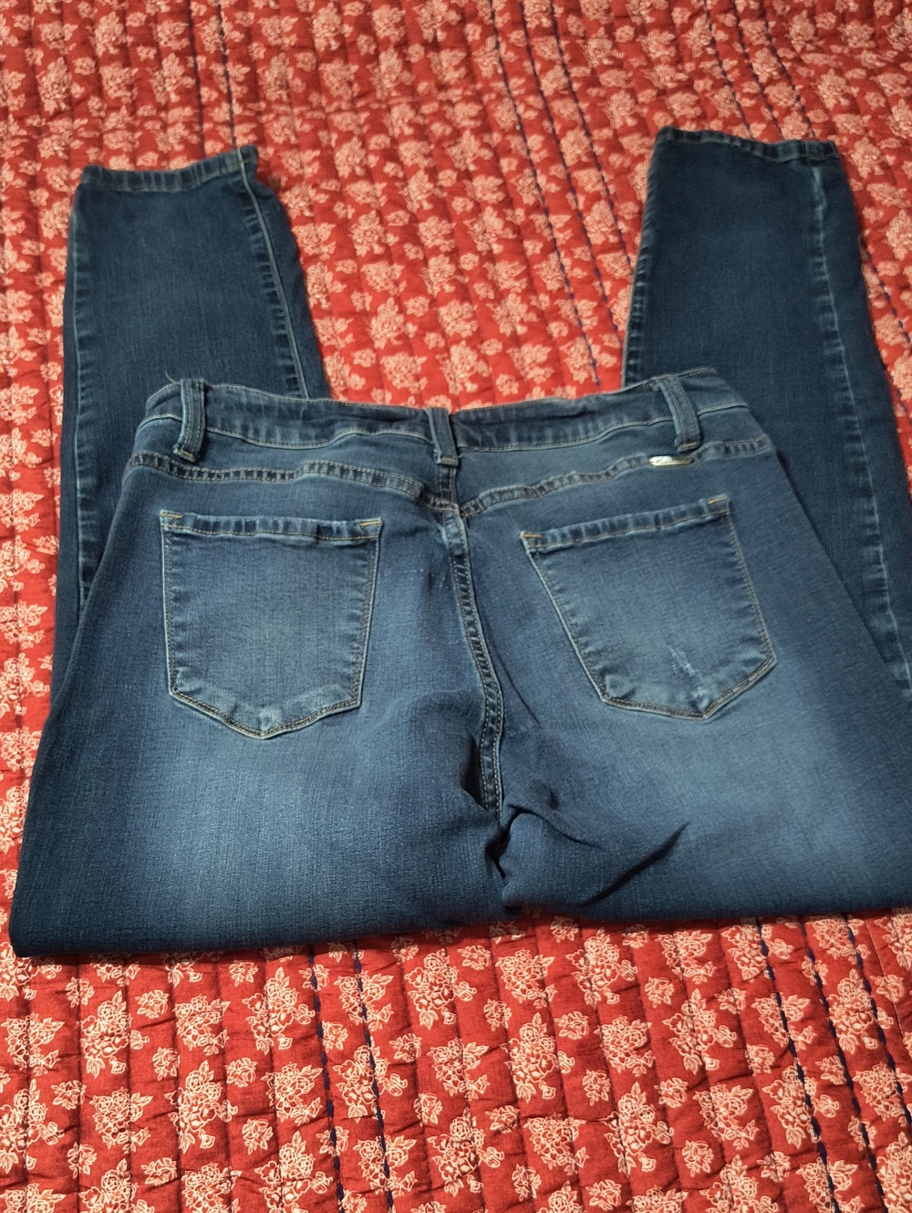 KanCan Indigo Skinny Jeans in Washed Blue